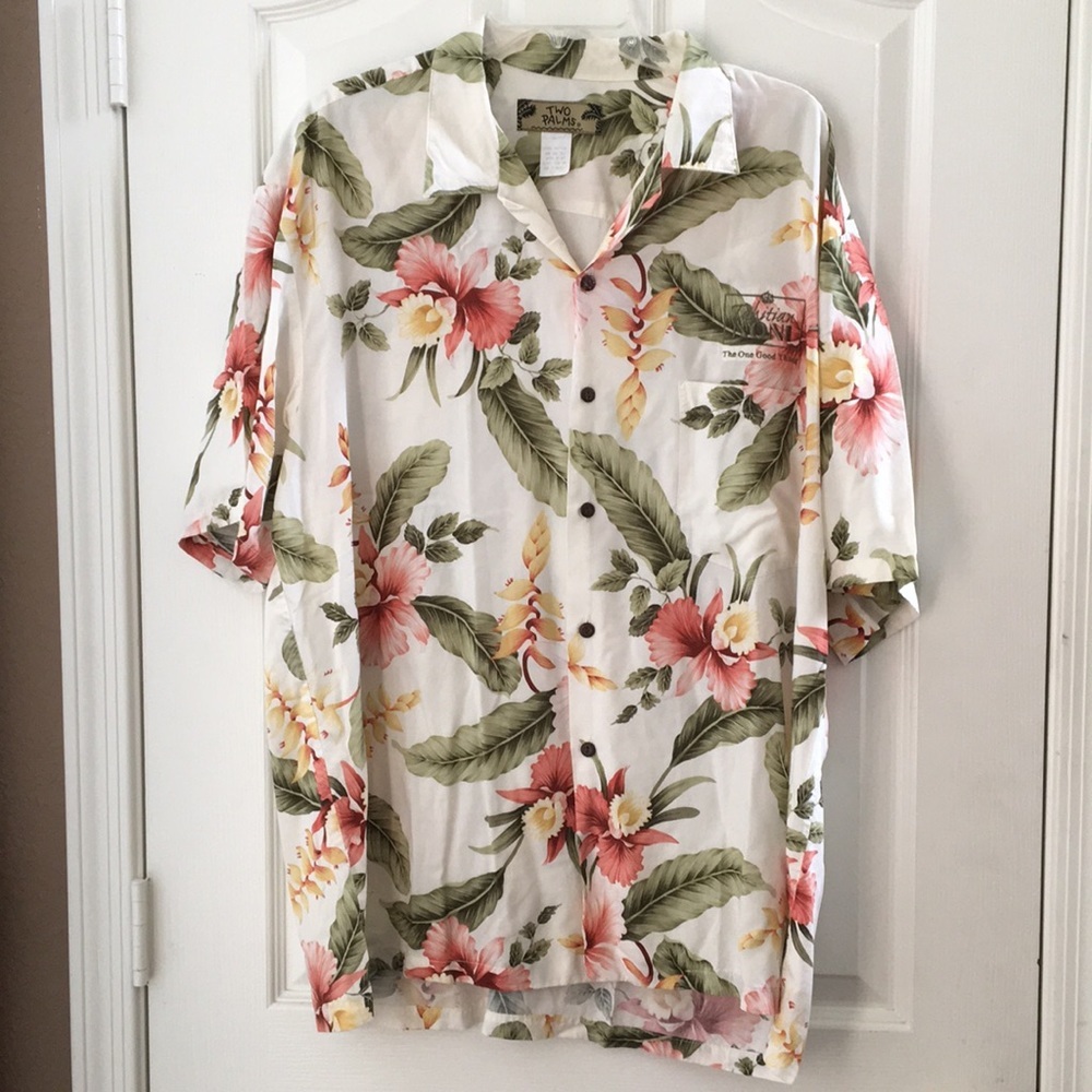 FINAL MARKDOWN Men’s two palms shirt xl